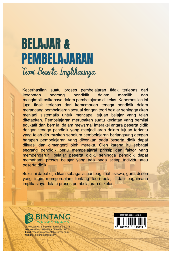 Belajar dan Pembelajaran: Teori Beserta Implikasinya  