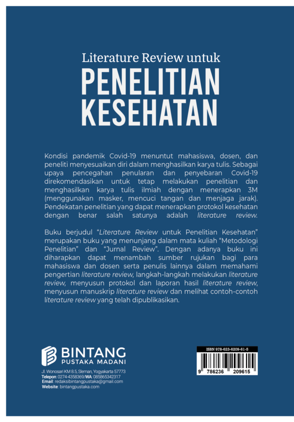 Literature Review untuk Penelitian Kesehatan | Bintang Pustaka I