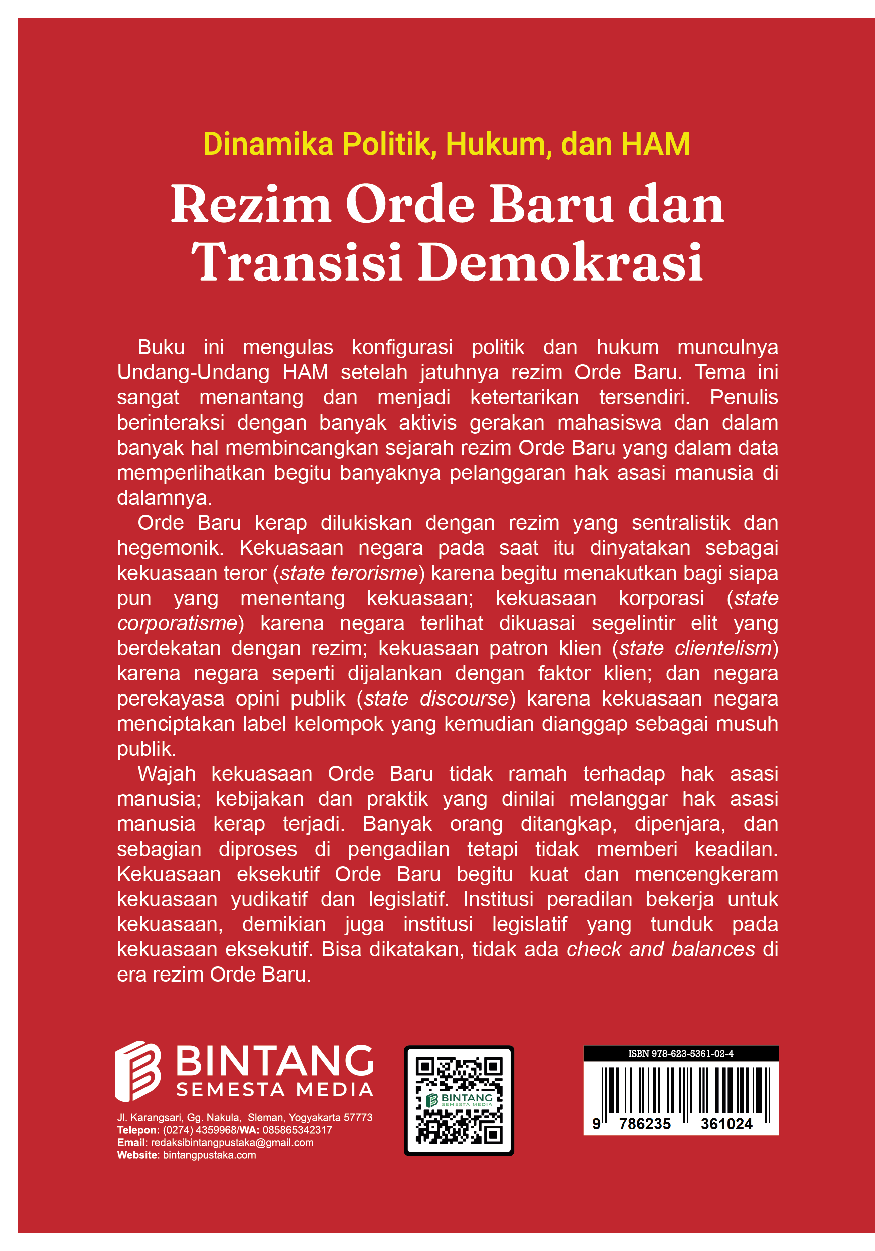 Dinamika Politik Dan Hukum Rezim Orde Baru Dan Transisi Demokrasi