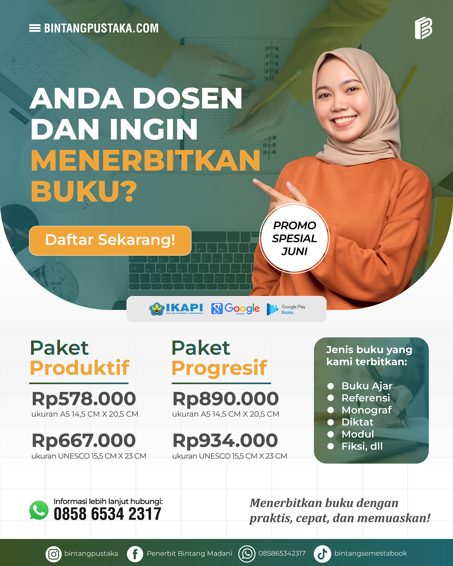 Layanan Paket Penerbitan Bintang Semesta Media